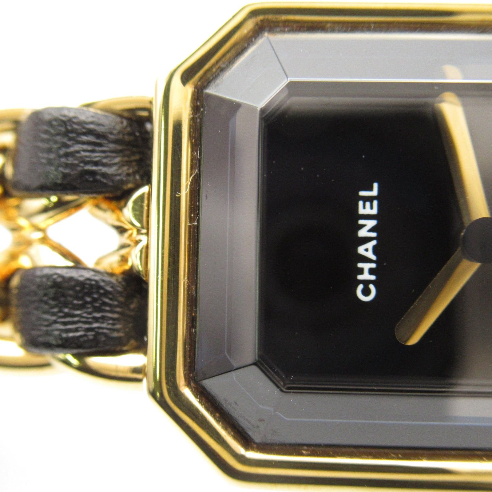 Chanel Chanel Premier S Women Watch Quartz Gp (Gold Plated) Leather Black Size ONE SIZE - 12 Thumbnail