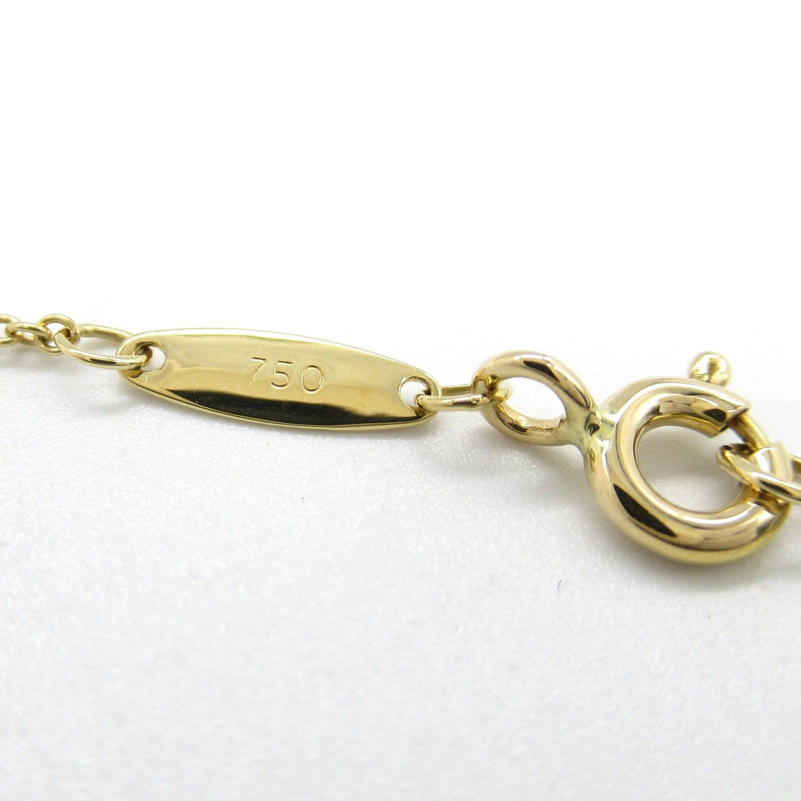 Tiffany & Co. Tiffany Co By-The-Yard Necklace K18 (Yellow Gold) Diamond Clear Size ONE SIZE - 5 Thumbnail