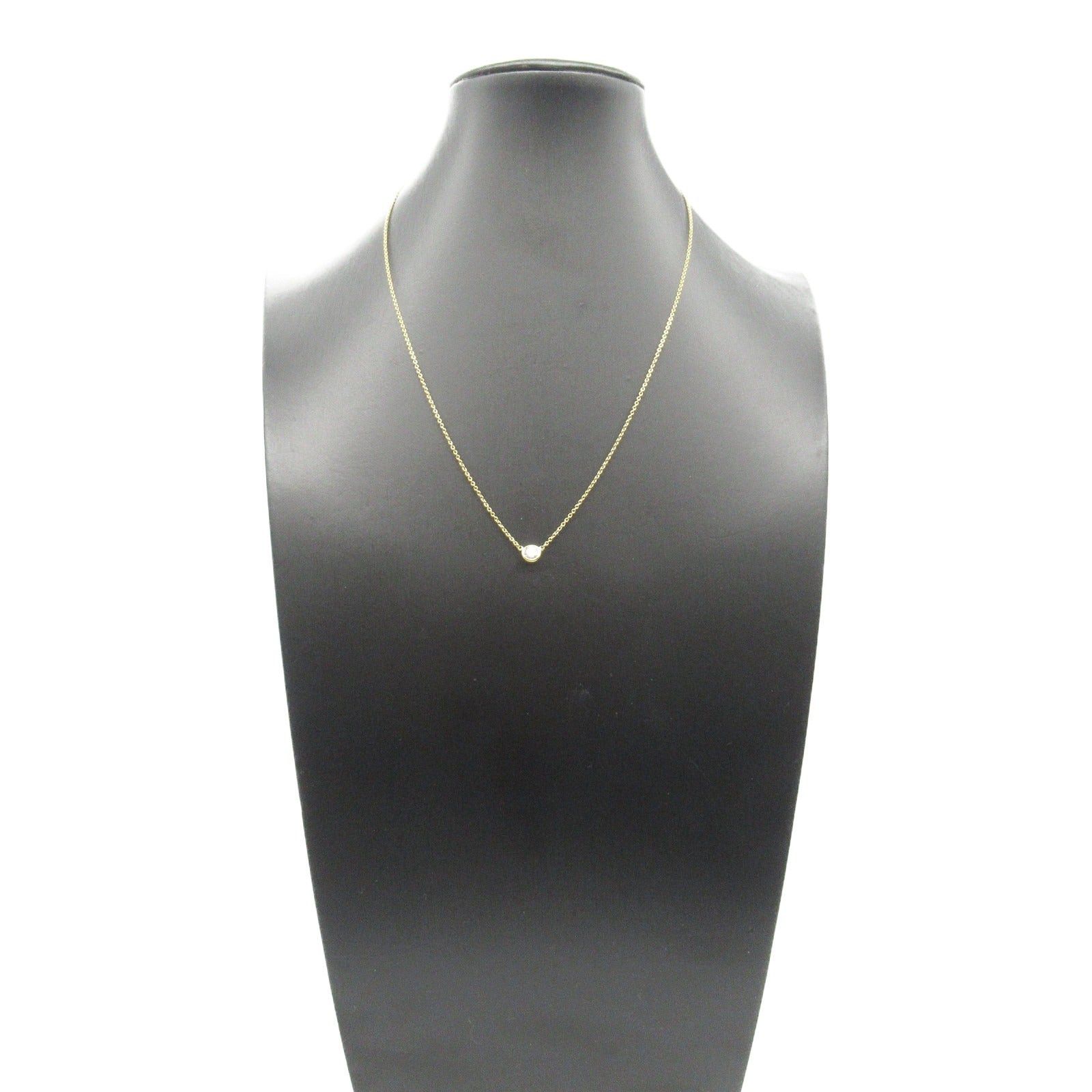 Tiffany & Co. Tiffany Co By-The-Yard Necklace K18 (Yellow Gold) Diamond Clear Size ONE SIZE - 6 Thumbnail