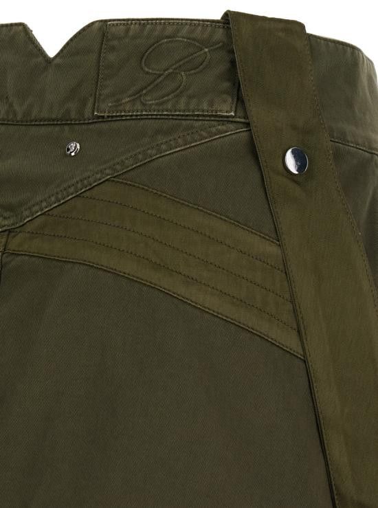 Blumarine BLUMARINE Women Skirts 2J109AD0569 Green Size 28" / US 6 / IT 42 - 3 Thumbnail