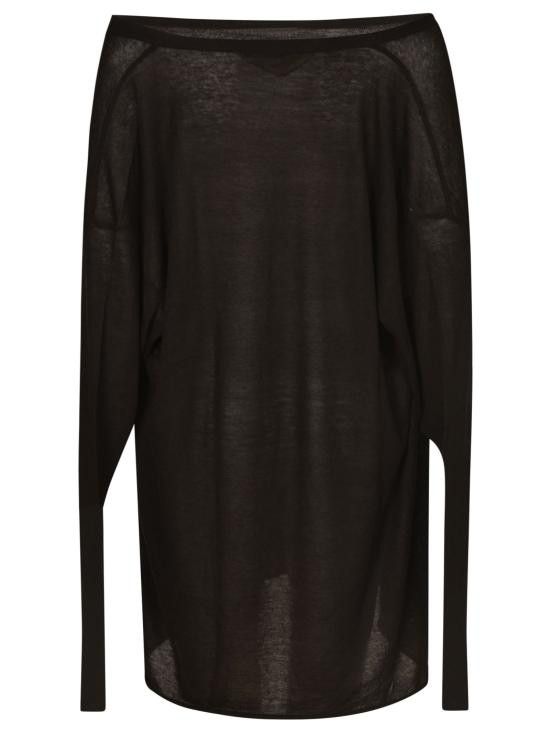 Ann Demeulemeester ANN DEMEULEMEESTER Women Sweater B0010276 FA052 099 Black Size M / US 6-8 / IT 42-44 - 2 Thumbnail