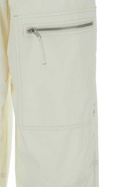 Isabel Marant Etoile ISABEL MARANT ETOILE Women Straight Pants PA0279FAB1G04E23EC White Size 26" / US 2 / IT 38 - 3 Thumbnail