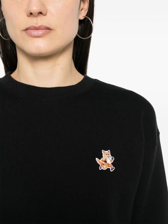 Maison Kitsune MAISON KITSUNE Women Hoodies MW00309KM0307 BLACK Size XS / US 0-2 / IT 36-38 - 5 Thumbnail