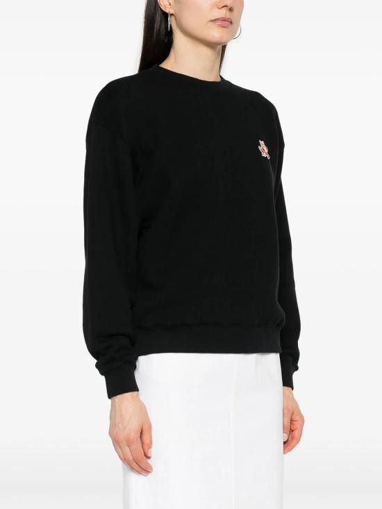 Maison Kitsune MAISON KITSUNE Women Hoodies MW00309KM0307 BLACK Size XS / US 0-2 / IT 36-38 - 3 Thumbnail