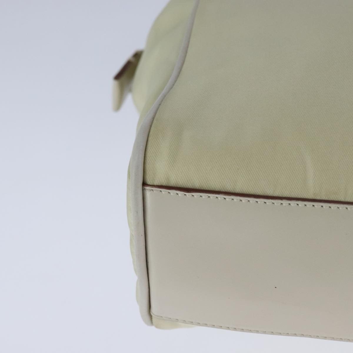 Prada Tessuto White Synthetic Handbag (Pre-Owned) Size ONE SIZE - 7 Thumbnail
