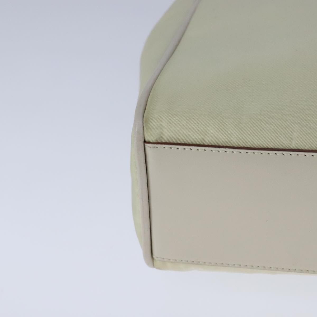 Prada Tessuto White Synthetic Handbag (Pre-Owned) Size ONE SIZE - 5 Thumbnail