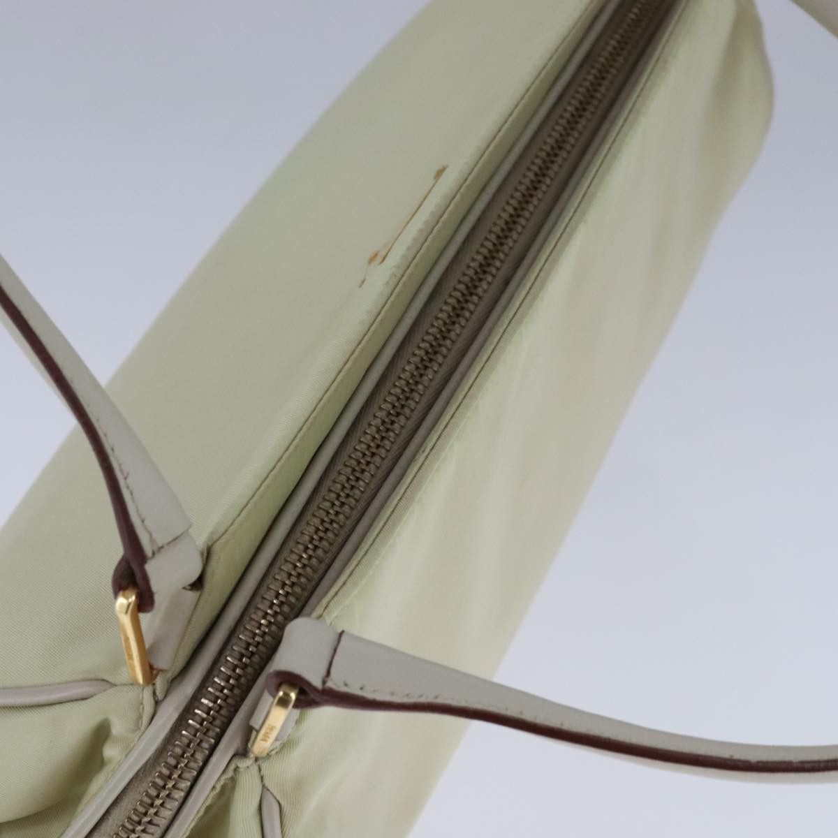 Prada Tessuto White Synthetic Handbag (Pre-Owned) Size ONE SIZE - 11 Thumbnail