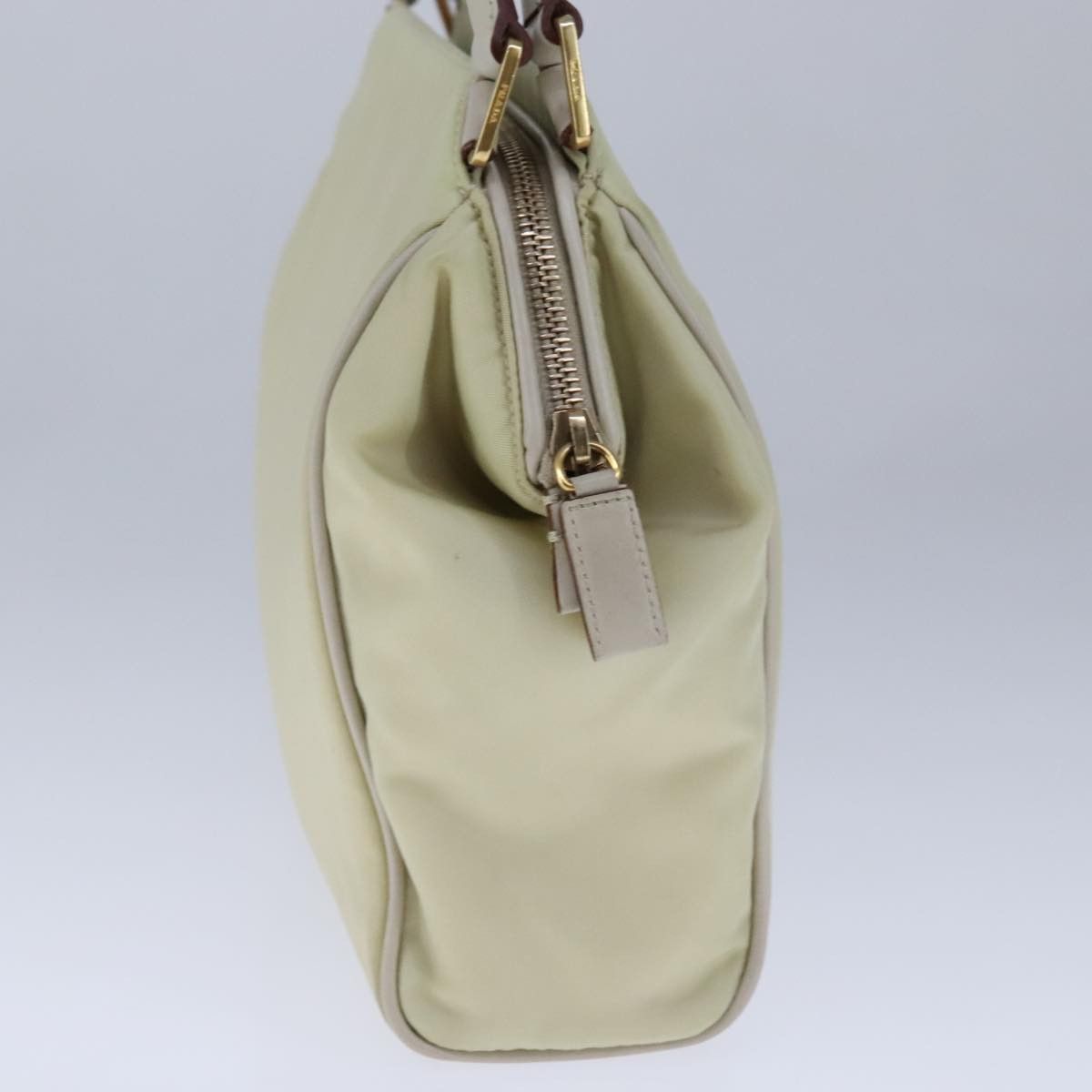 Prada Tessuto White Synthetic Handbag (Pre-Owned) Size ONE SIZE - 3 Thumbnail