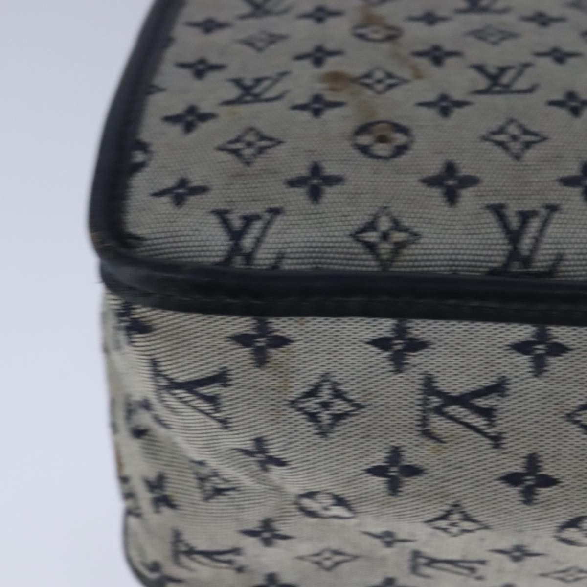 Louis Vuitton Catherine Navy Canvas Handbag (Pre-Owned) Size ONE SIZE - 7 Thumbnail