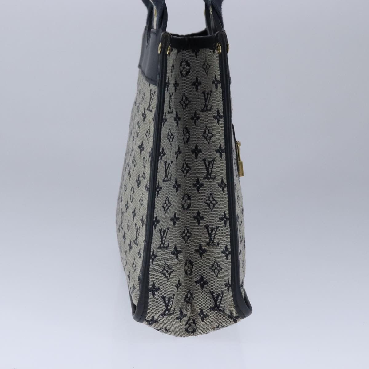 Louis Vuitton Catherine Navy Canvas Handbag (Pre-Owned) Size ONE SIZE - 3 Thumbnail