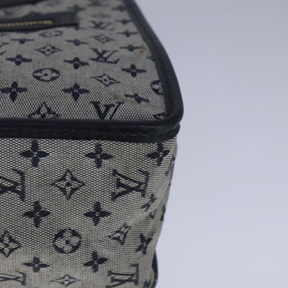 Louis Vuitton Catherine Navy Canvas Handbag (Pre-Owned) Size ONE SIZE - 6 Thumbnail