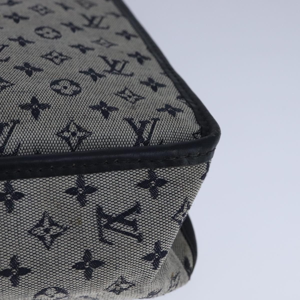 Louis Vuitton Catherine Navy Canvas Handbag (Pre-Owned) Size ONE SIZE - 8 Thumbnail