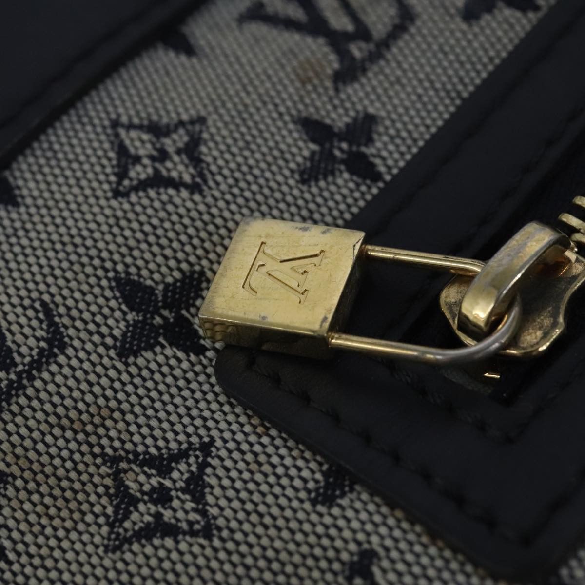 Louis Vuitton Catherine Navy Canvas Handbag (Pre-Owned) Size ONE SIZE - 12 Thumbnail