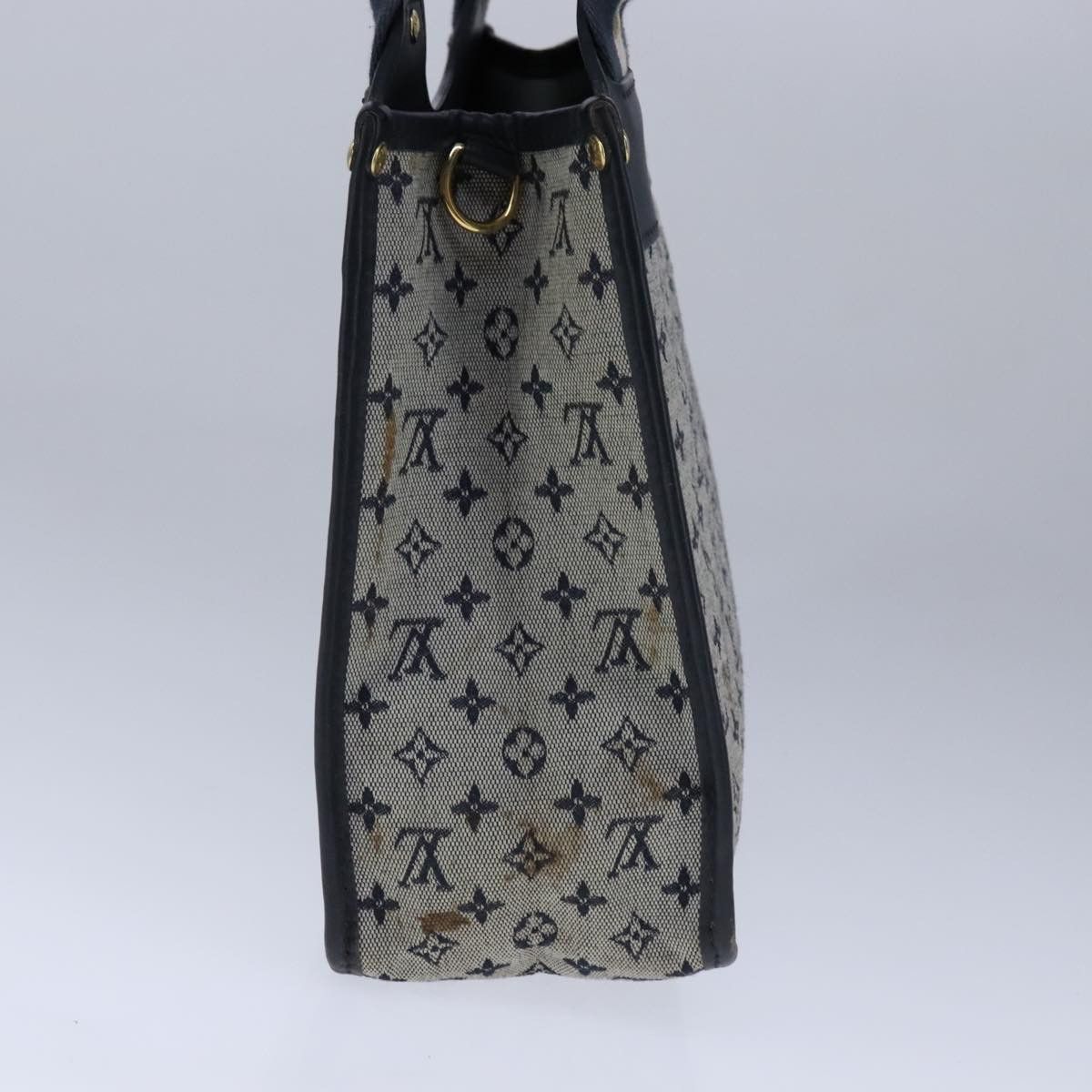 Louis Vuitton Catherine Navy Canvas Handbag (Pre-Owned) Size ONE SIZE - 4 Thumbnail