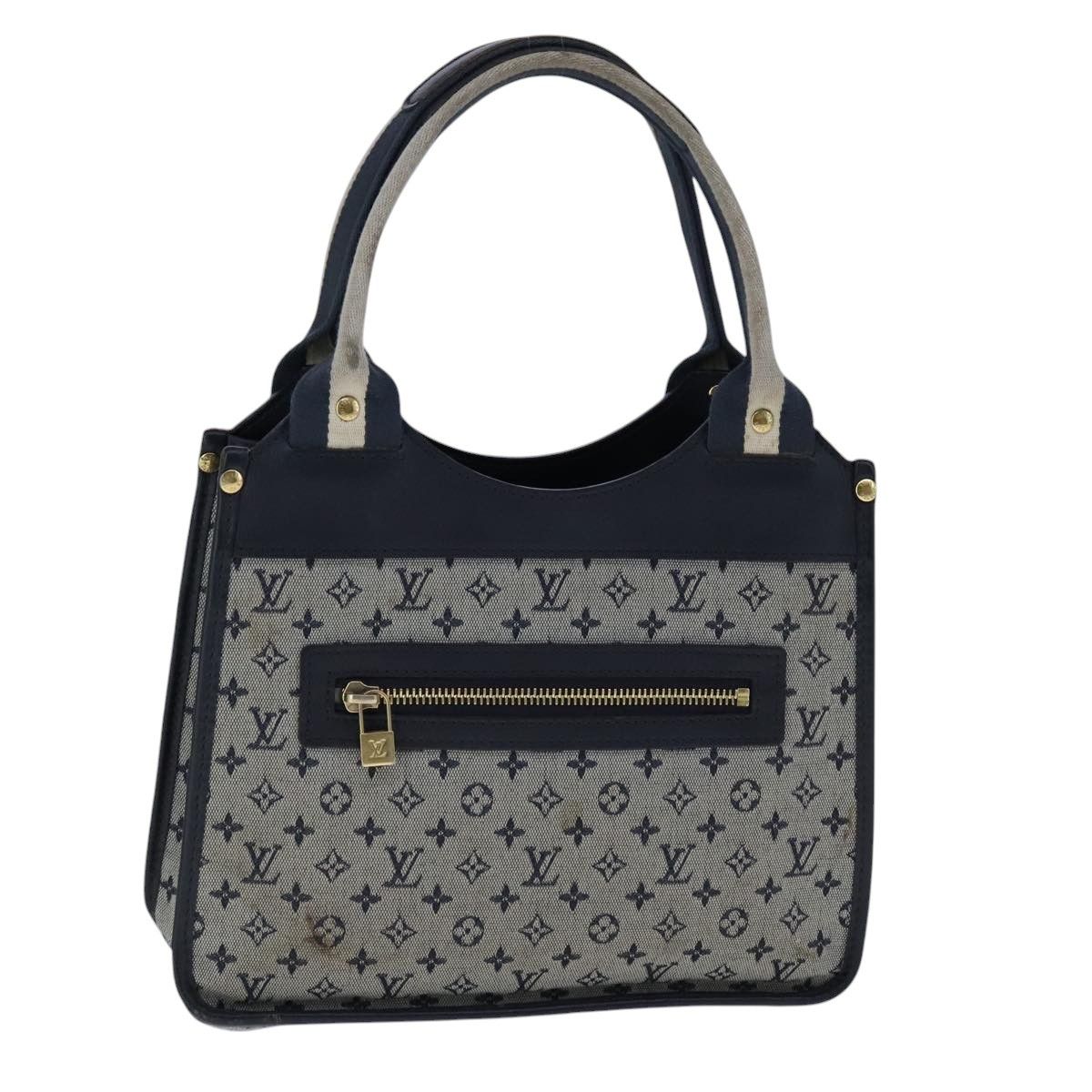 Louis Vuitton Catherine Navy Canvas Handbag (Pre-Owned) Size ONE SIZE - 17 Thumbnail