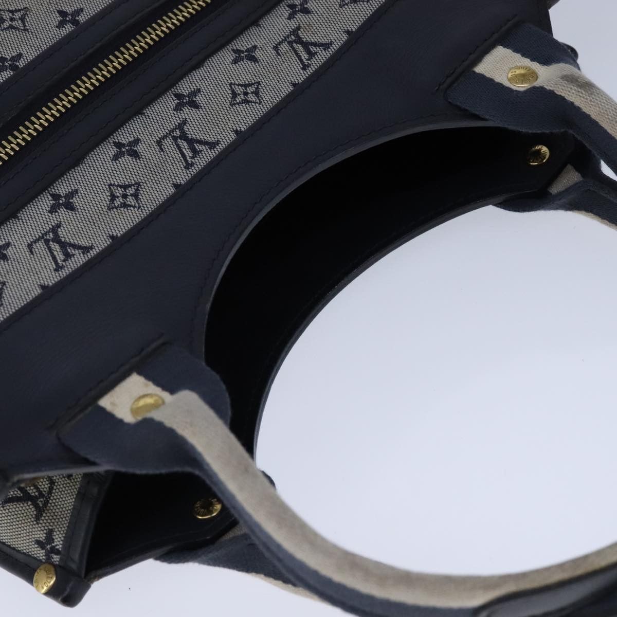Louis Vuitton Catherine Navy Canvas Handbag (Pre-Owned) Size ONE SIZE - 9 Thumbnail