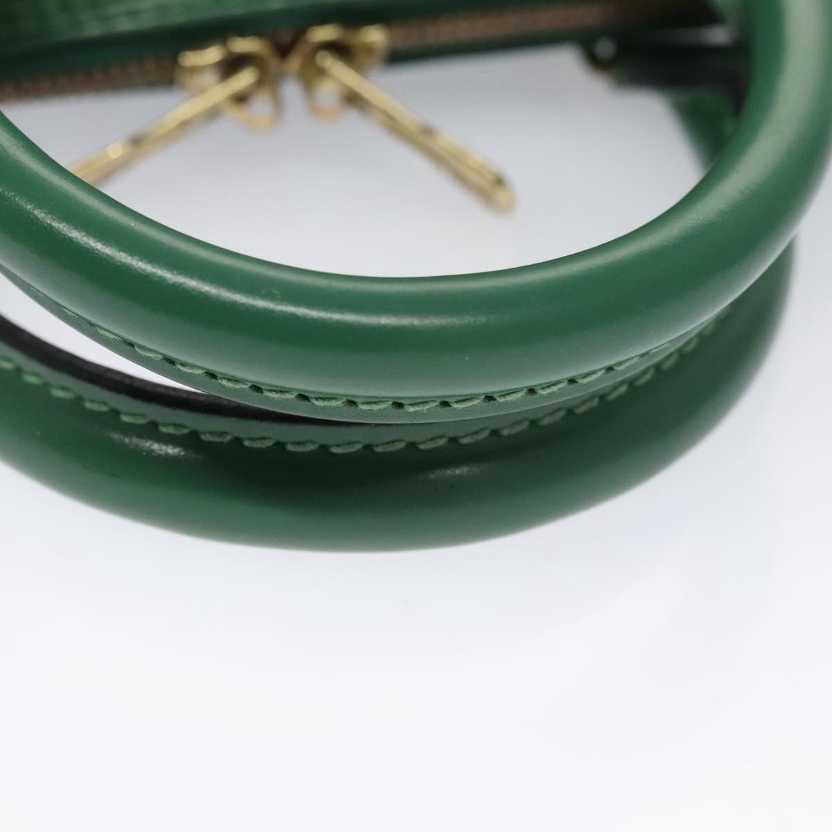 Louis Vuitton Alma Green Leather Handbag (Pre-Owned) Size ONE SIZE - 10 Thumbnail