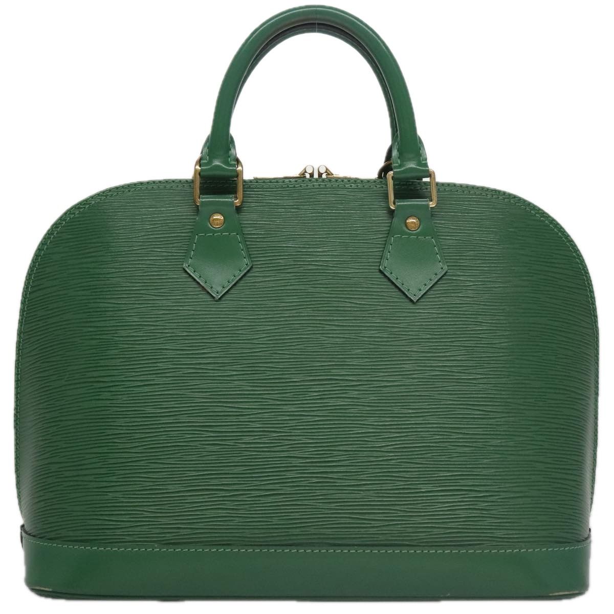 Louis Vuitton Alma Green Leather Handbag (Pre-Owned) Size ONE SIZE - 2 Thumbnail