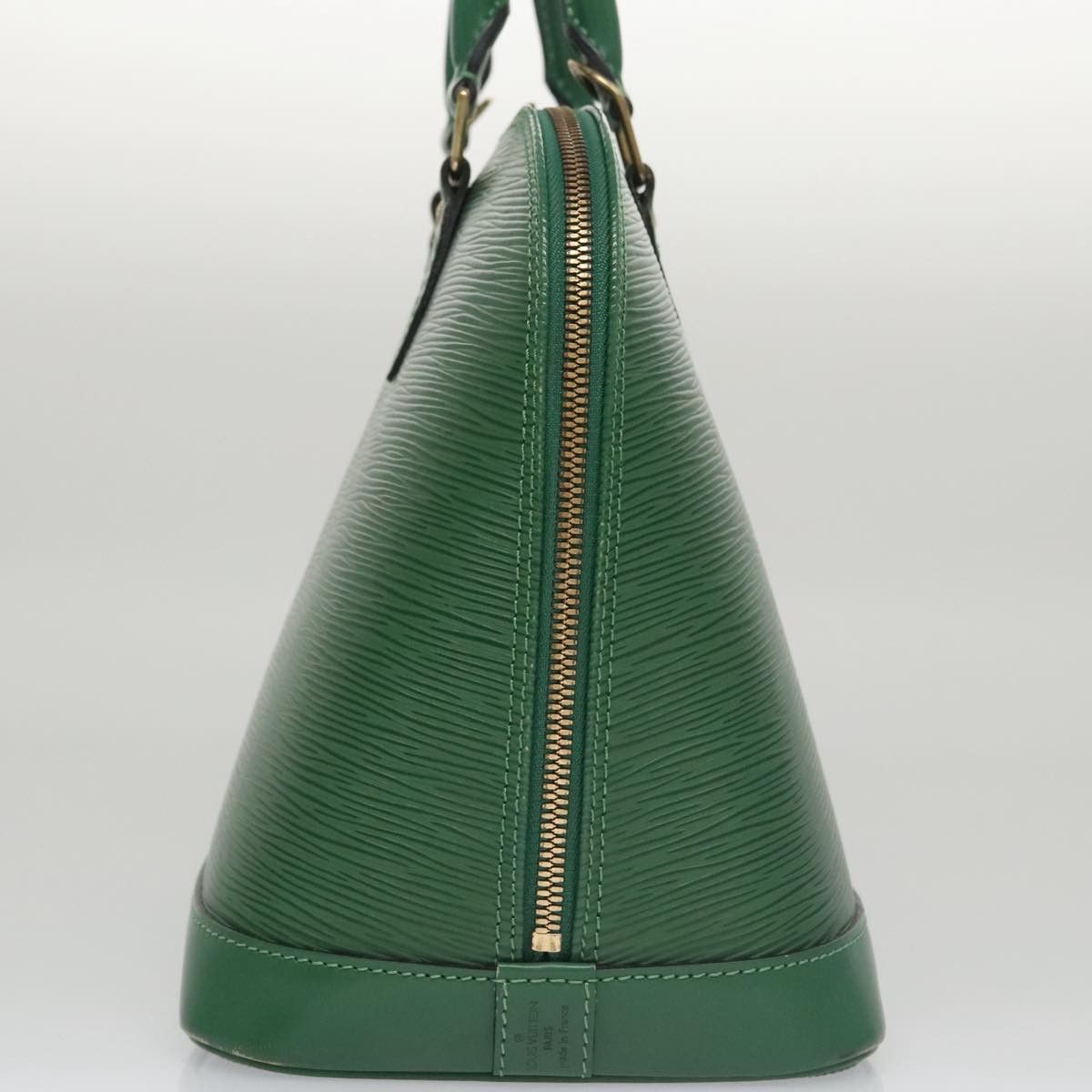 Louis Vuitton Alma Green Leather Handbag (Pre-Owned) Size ONE SIZE - 4 Thumbnail