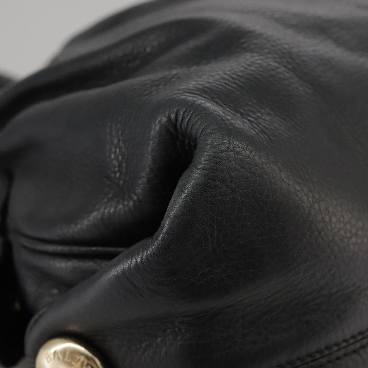 Bally Black Leather Handbag (Pre-Owned) Size ONE SIZE - 7 Thumbnail