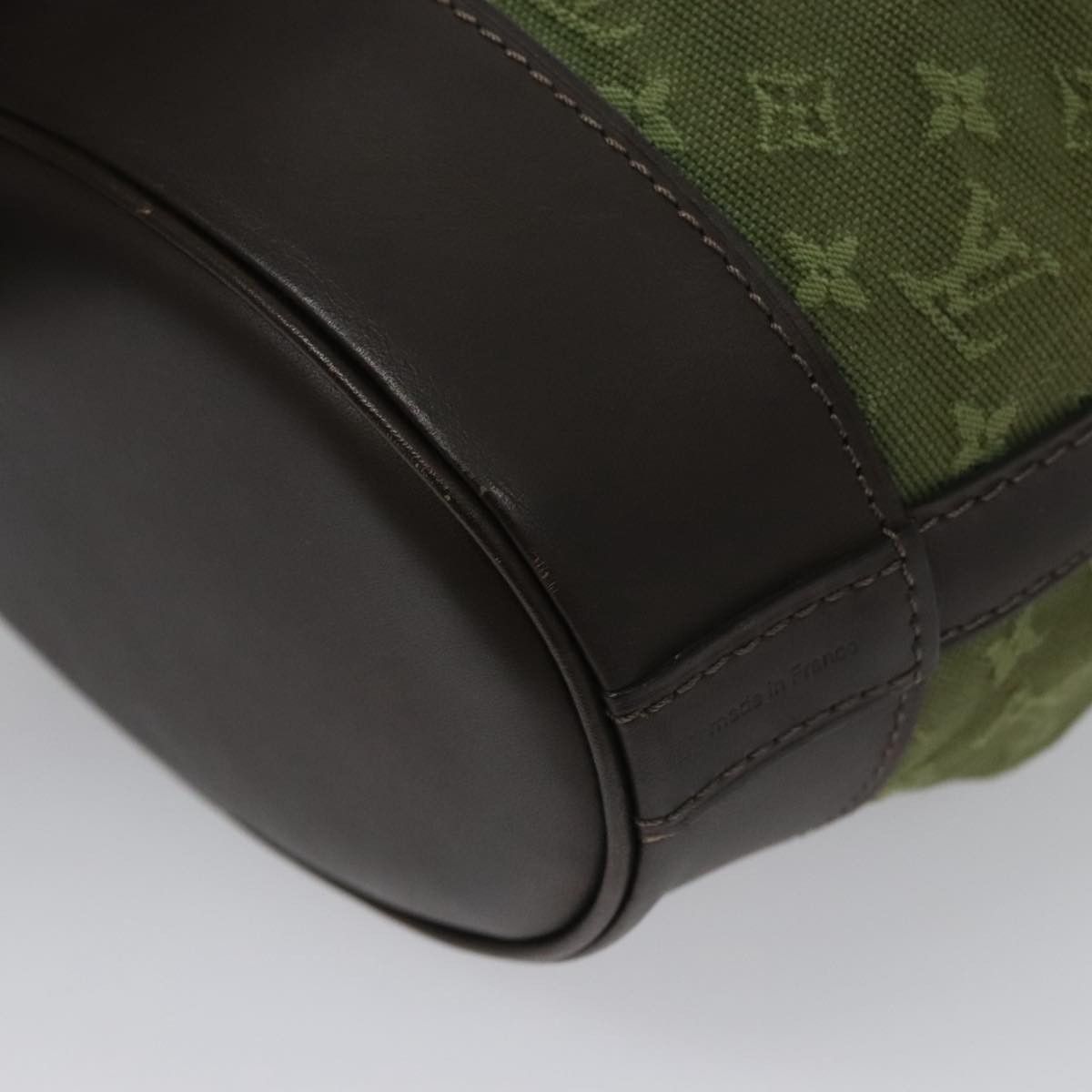 Louis Vuitton Noelie Khaki Canvas Tote Bag (Pre-Owned) Size ONE SIZE - 18 Thumbnail