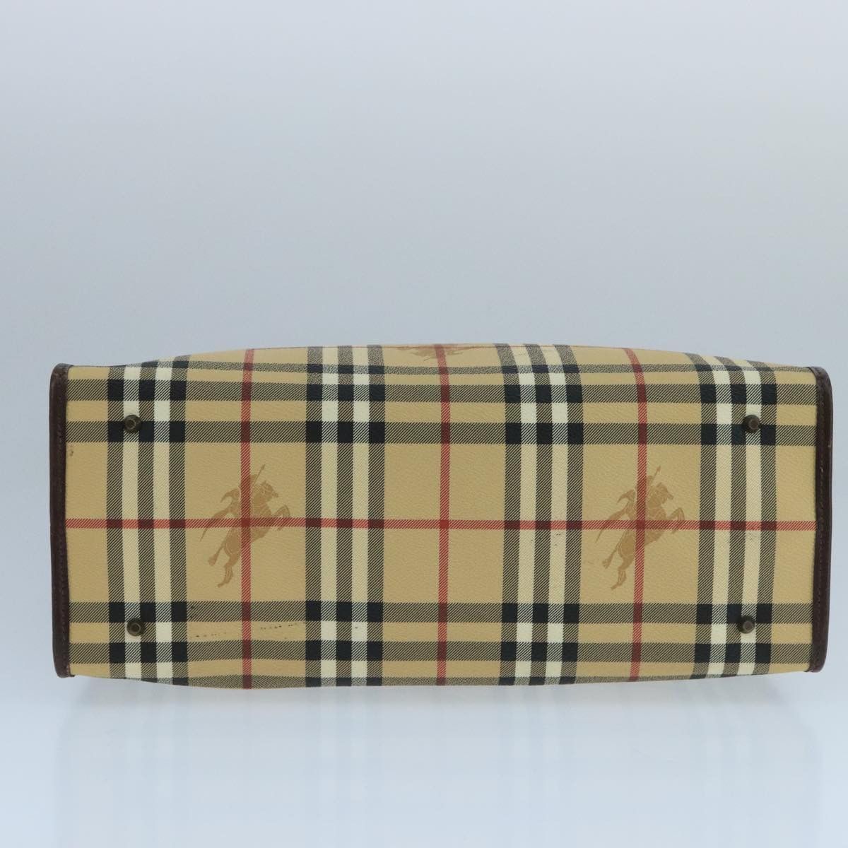Burberry Nova Check Beige Canvas Tote Bag (Pre-Owned) Size ONE SIZE - 17 Thumbnail