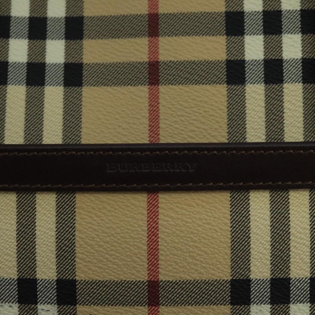 Burberry Nova Check Beige Canvas Tote Bag (Pre-Owned) Size ONE SIZE - 19 Thumbnail
