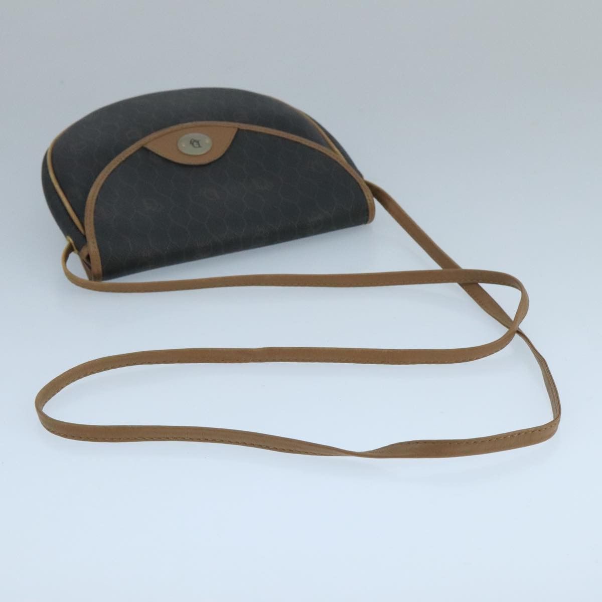 Dior Honeycomb Black Canvas Shoulder Bag (Pre-Owned) Size ONE SIZE - 9 Thumbnail