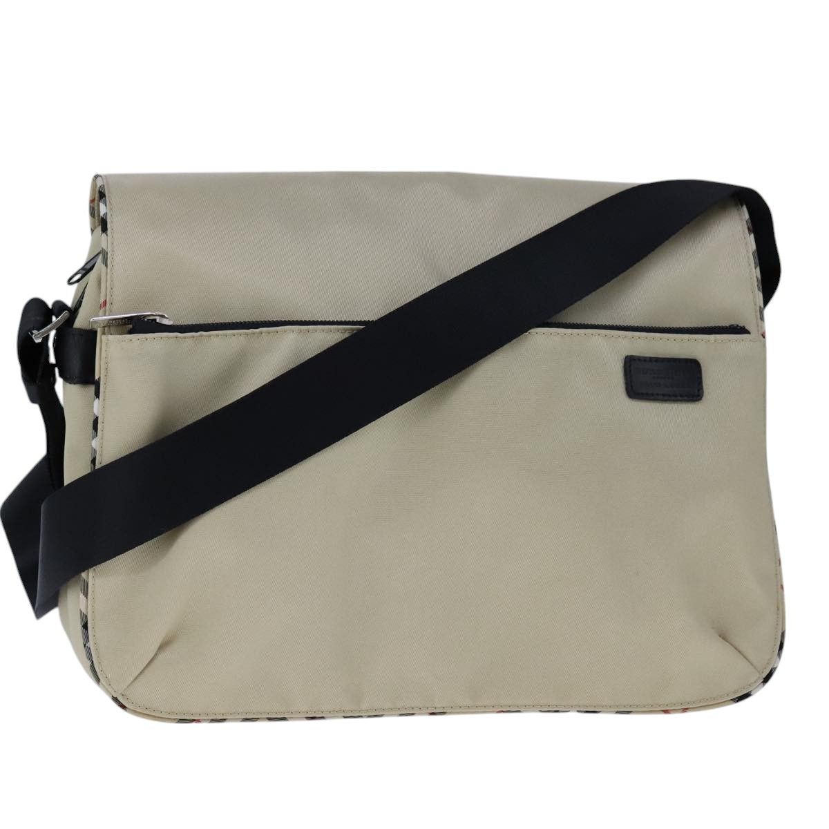 Burberry Nova Check Beige Synthetic Shoulder Bag (Pre-Owned) Size ONE SIZE - 15 Thumbnail