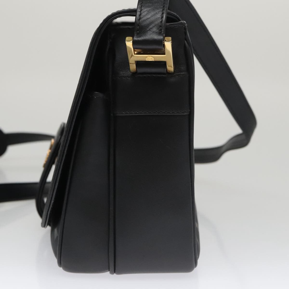 MCM Visetos Black Canvas Shoulder Bag (Pre-Owned) Size ONE SIZE - 3 Thumbnail