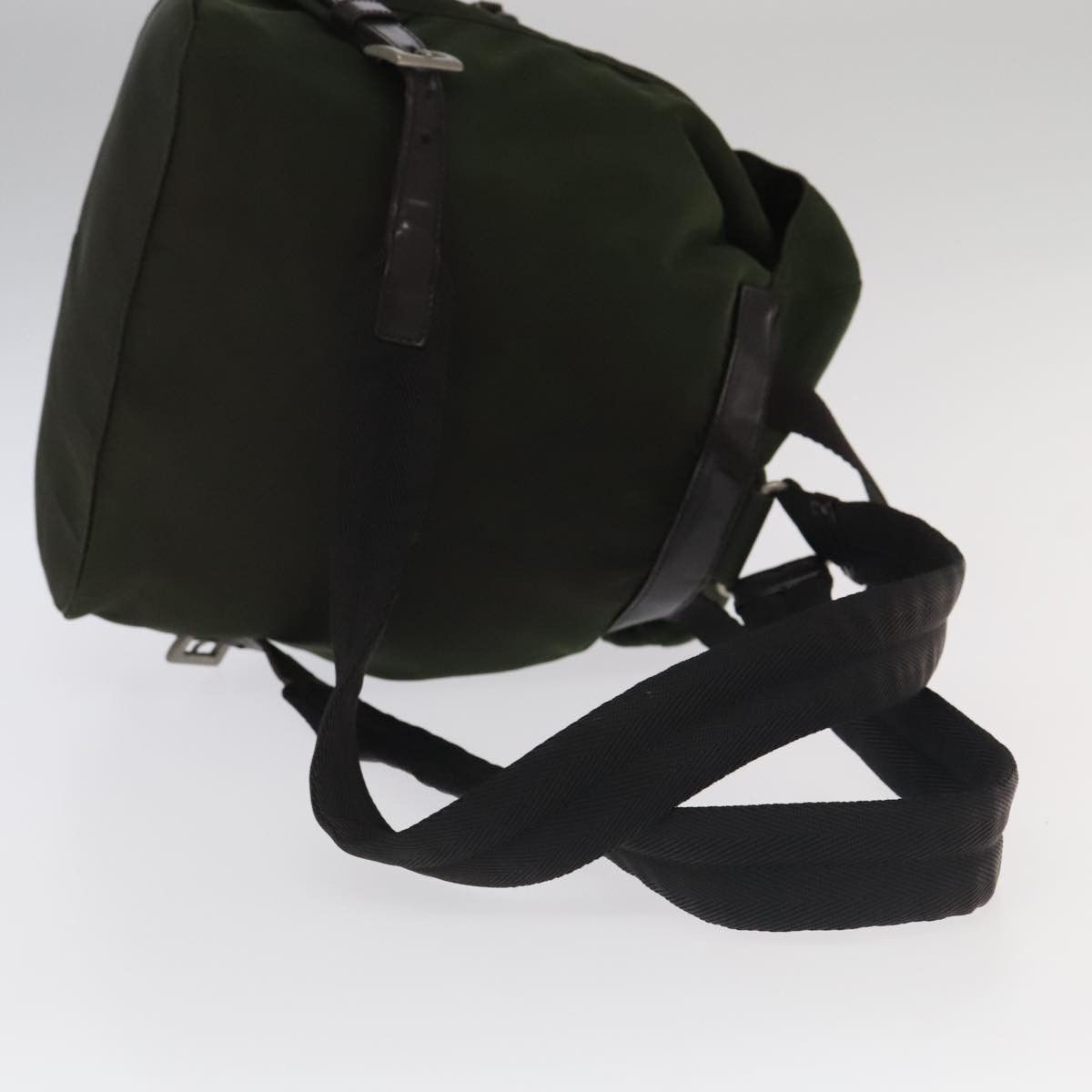 Prada Re-Nylon Khaki Synthetic Backpack Bag (Pre-Owned) Size ONE SIZE - 4 Thumbnail