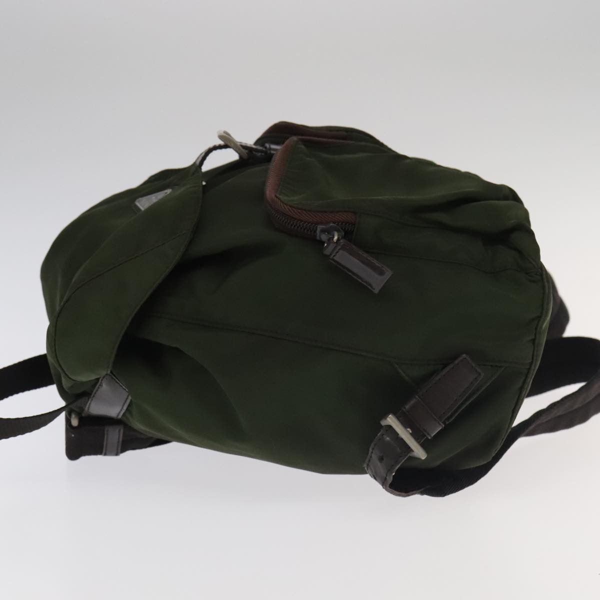 Prada Re-Nylon Khaki Synthetic Backpack Bag (Pre-Owned) Size ONE SIZE - 15 Thumbnail