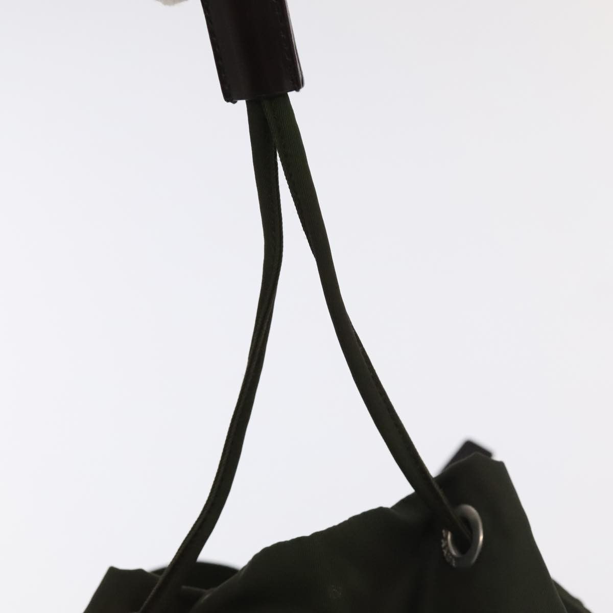 Prada Re-Nylon Khaki Synthetic Backpack Bag (Pre-Owned) Size ONE SIZE - 12 Thumbnail