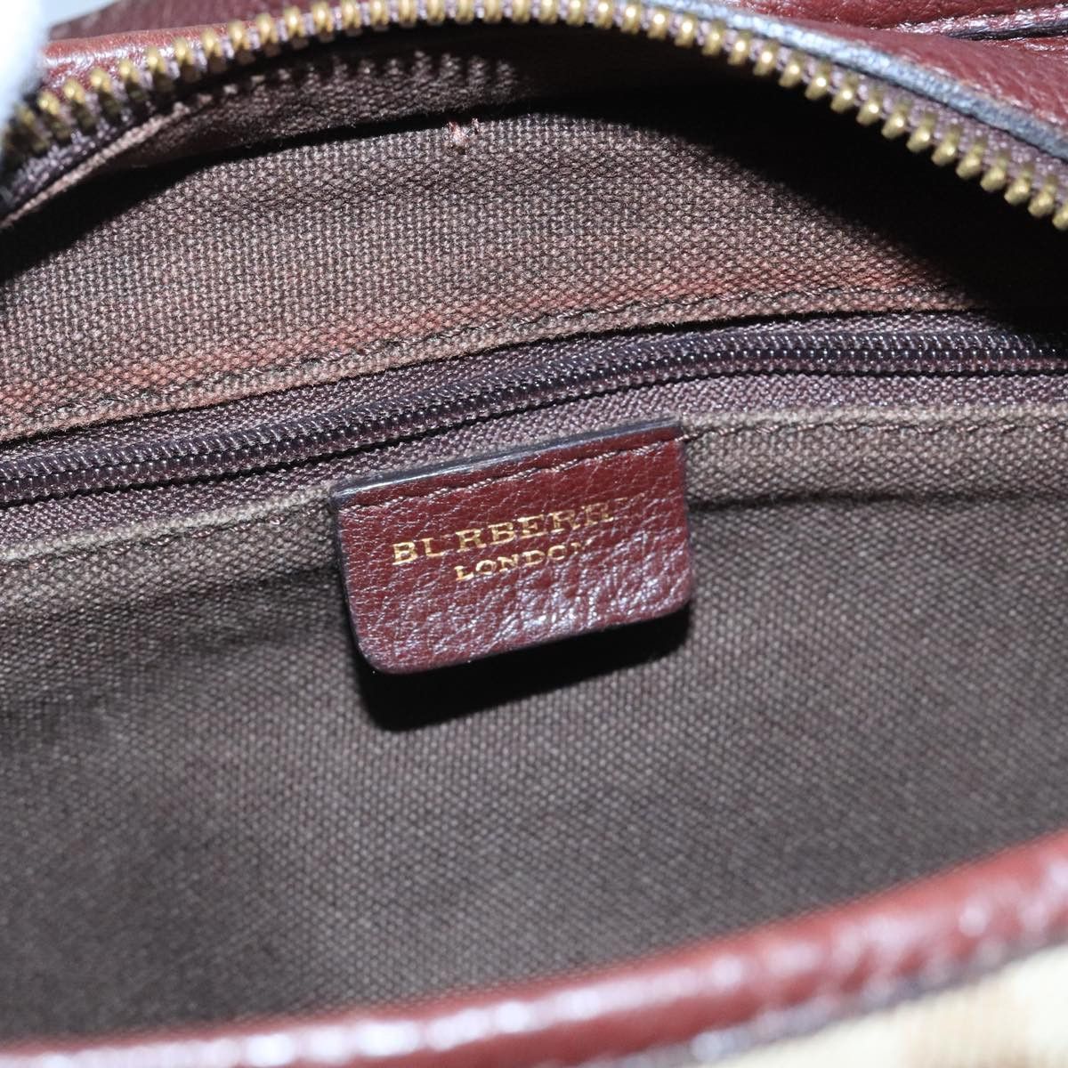 Burberry Nova Check Beige Canvas Handbag (Pre-Owned) Size ONE SIZE - 14 Thumbnail