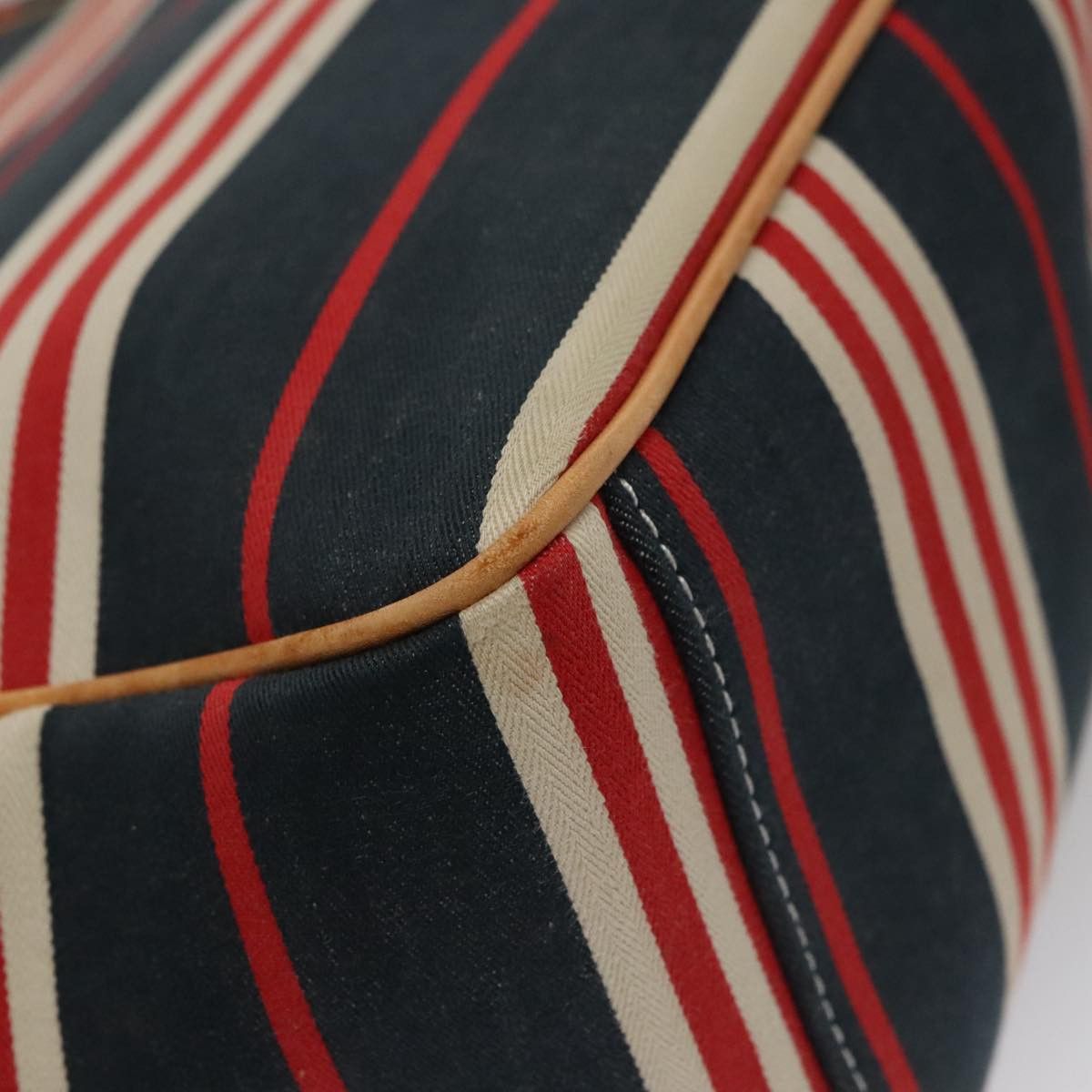 Burberry Navy Canvas Handbag (Pre-Owned) Size ONE SIZE - 10 Thumbnail