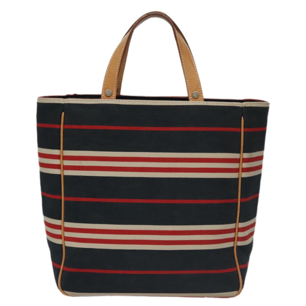 Burberry Navy Canvas Handbag (Pre-Owned) Size ONE SIZE - 2 Thumbnail