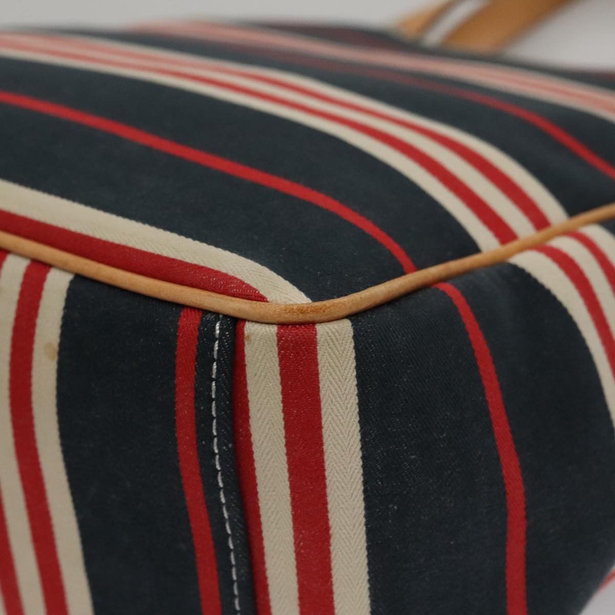 Burberry Navy Canvas Handbag (Pre-Owned) Size ONE SIZE - 7 Thumbnail