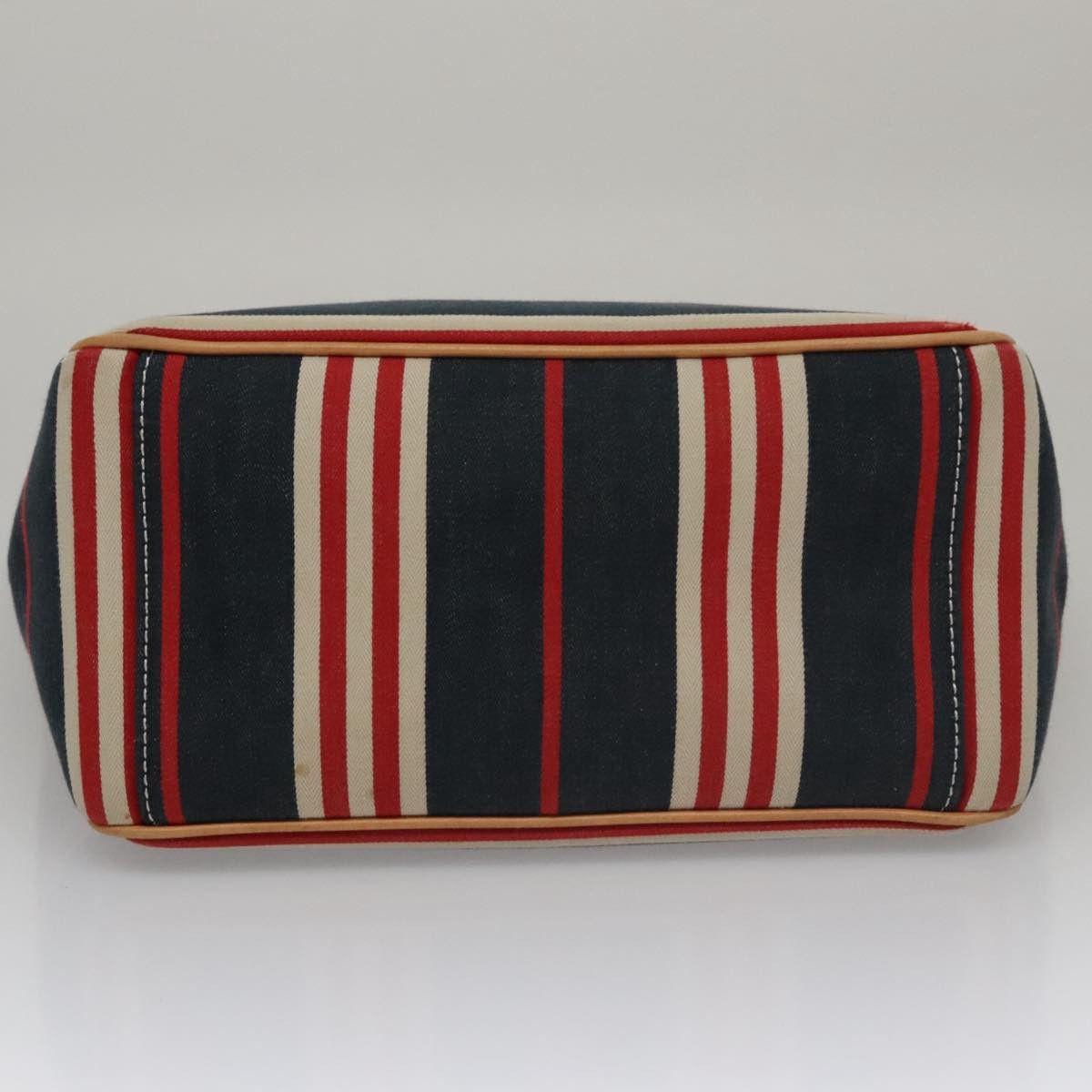 Burberry Navy Canvas Handbag (Pre-Owned) Size ONE SIZE - 19 Thumbnail
