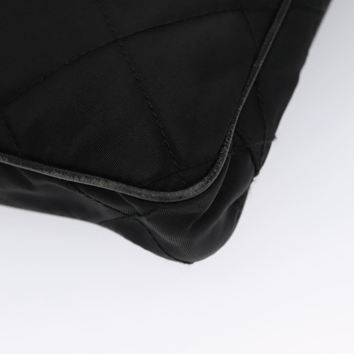 Prada Tessuto Black Synthetic Shoulder Bag (Pre-Owned) Size ONE SIZE - 7 Thumbnail