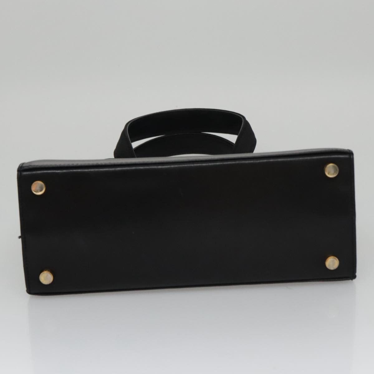 Salvatore Ferragamo Vara Black Leather Handbag (Pre-Owned) Size ONE SIZE - 17 Thumbnail