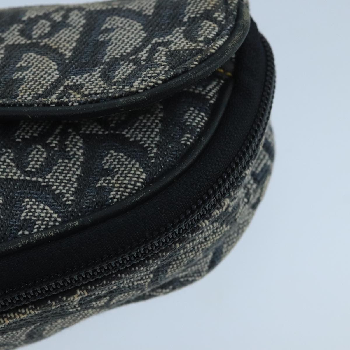 Dior Saddle Navy Canvas Clutch Bag (Pre-Owned) Size ONE SIZE - 15 Thumbnail