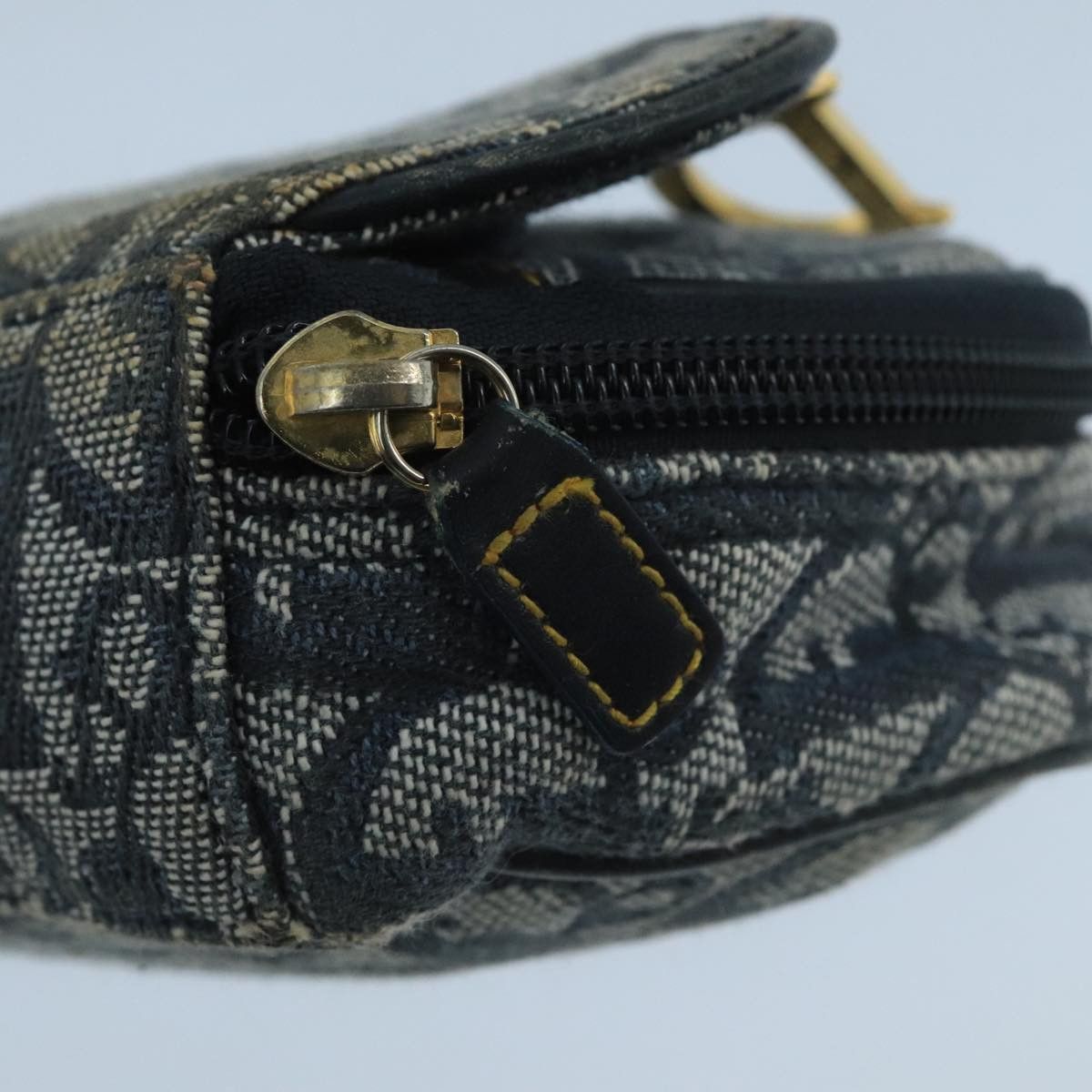 Dior Saddle Navy Canvas Clutch Bag (Pre-Owned) Size ONE SIZE - 7 Thumbnail