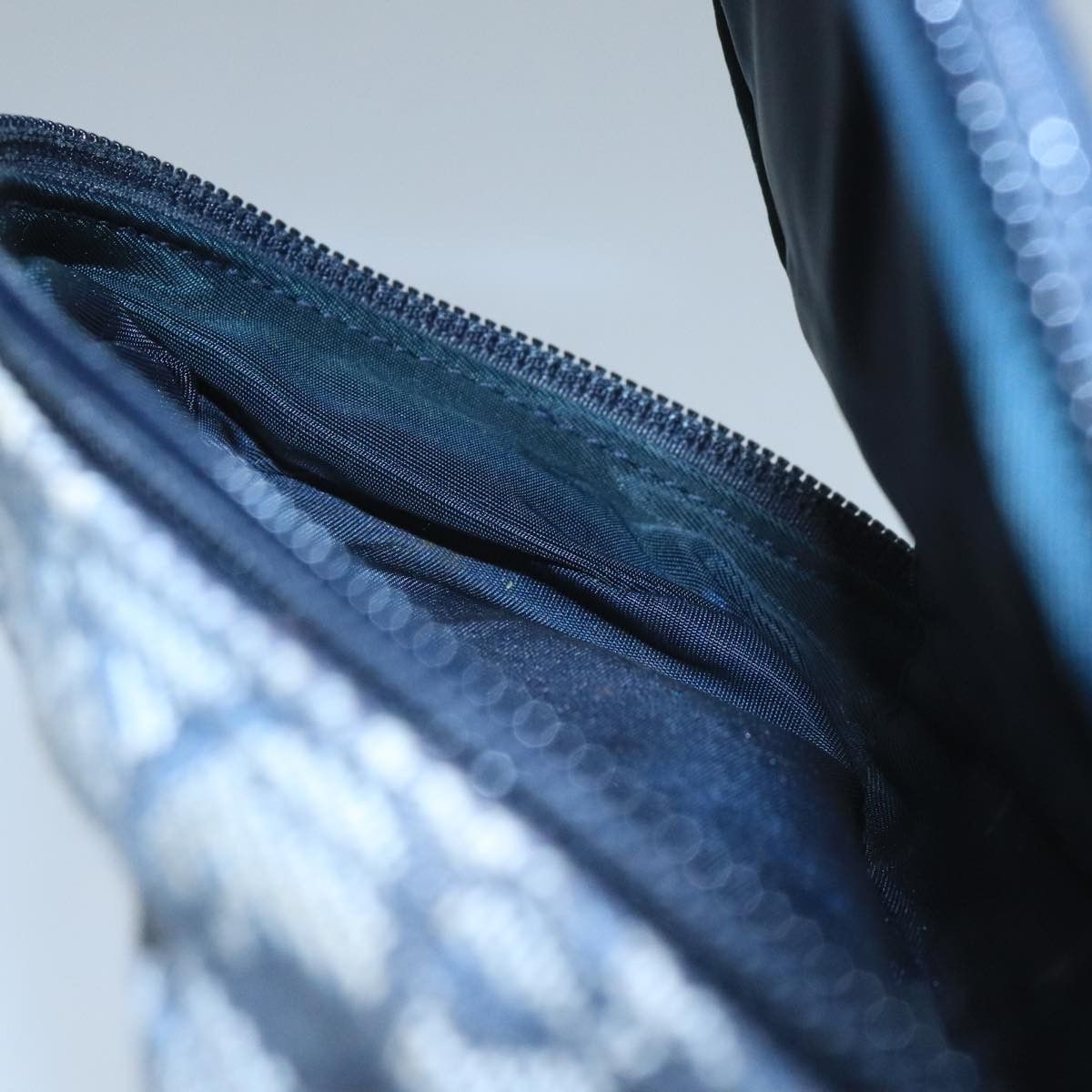 Dior Saddle Navy Canvas Clutch Bag (Pre-Owned) Size ONE SIZE - 11 Thumbnail