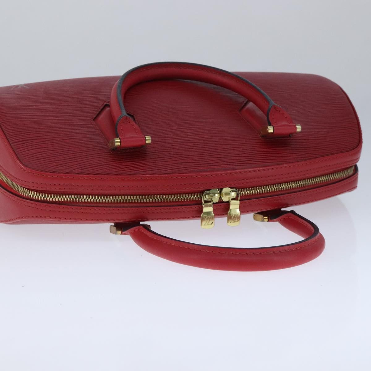 Louis Vuitton Jasmine Red Leather Handbag (Pre-Owned) Size ONE SIZE - 5 Thumbnail