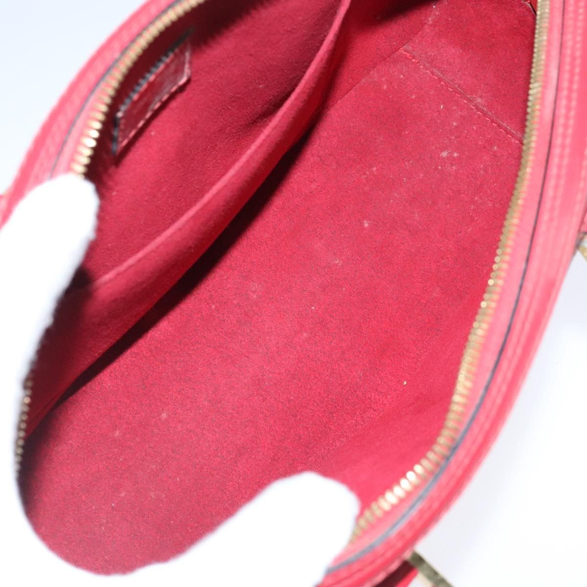 Louis Vuitton Jasmine Red Leather Handbag (Pre-Owned) Size ONE SIZE - 13 Thumbnail