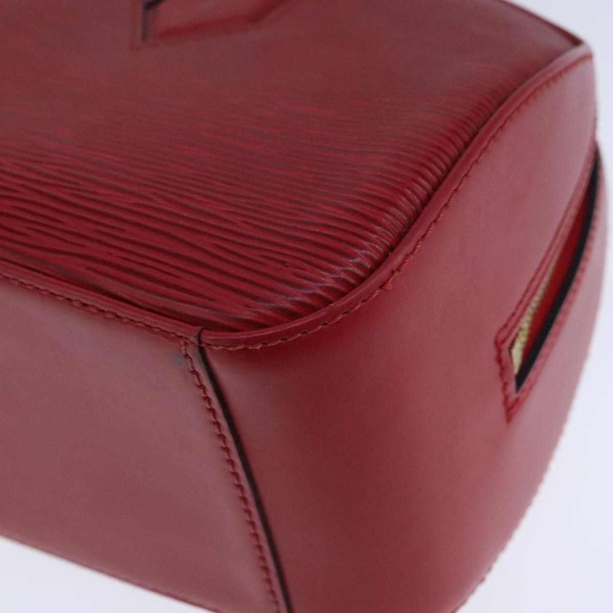 Louis Vuitton Jasmine Red Leather Handbag (Pre-Owned) Size ONE SIZE - 9 Thumbnail