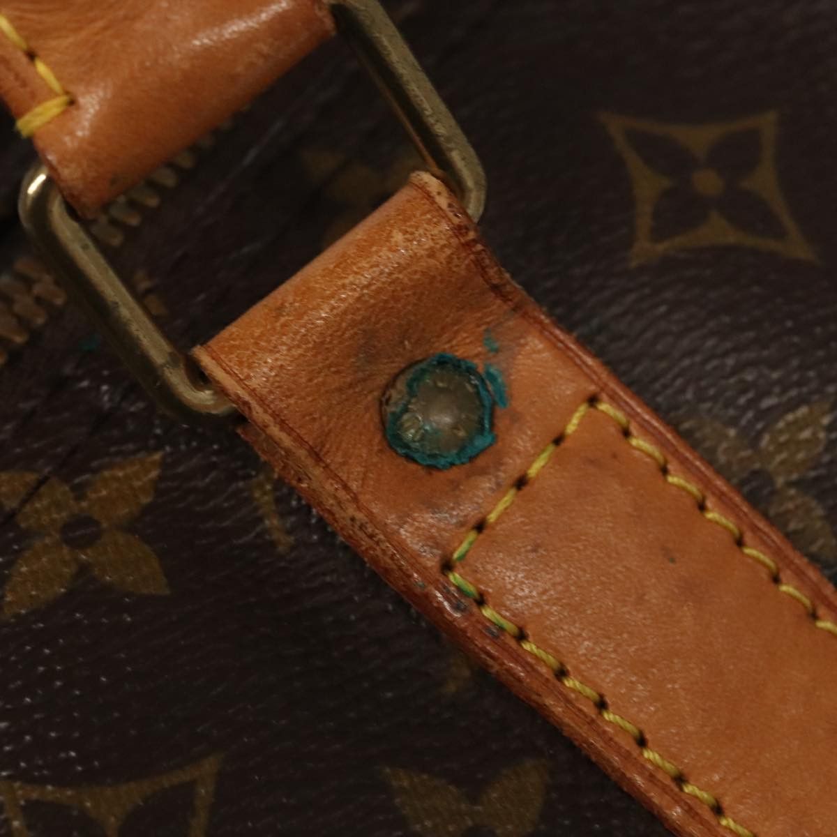 Louis Vuitton Keepall 60 Brown Canvas Travel Bag (Pre-Owned) Size ONE SIZE - 12 Thumbnail