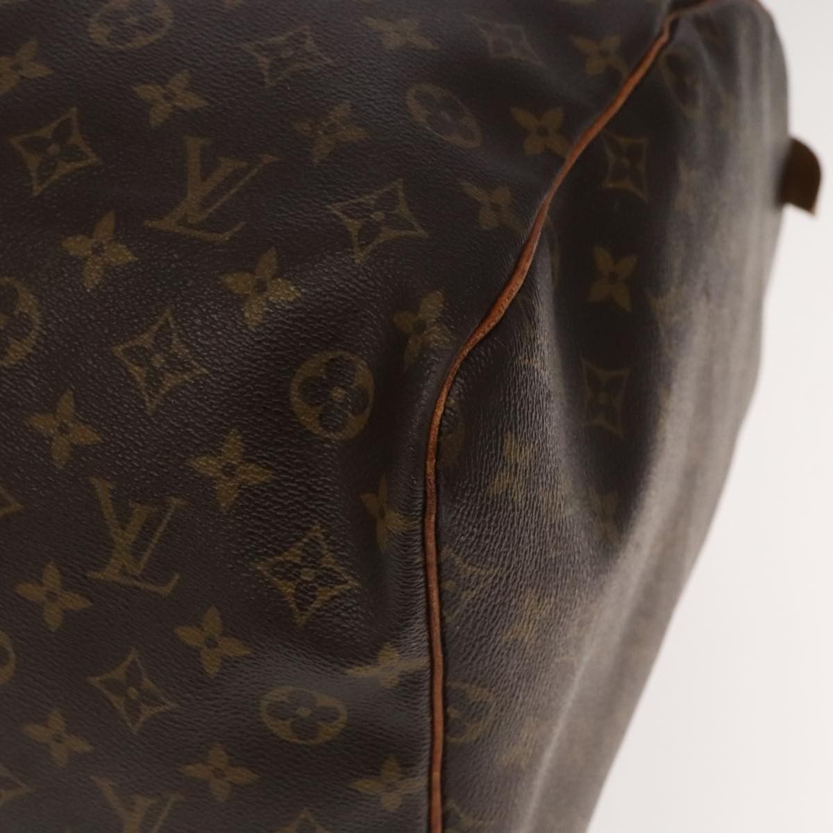 Louis Vuitton Keepall 60 Brown Canvas Travel Bag (Pre-Owned) Size ONE SIZE - 6 Thumbnail