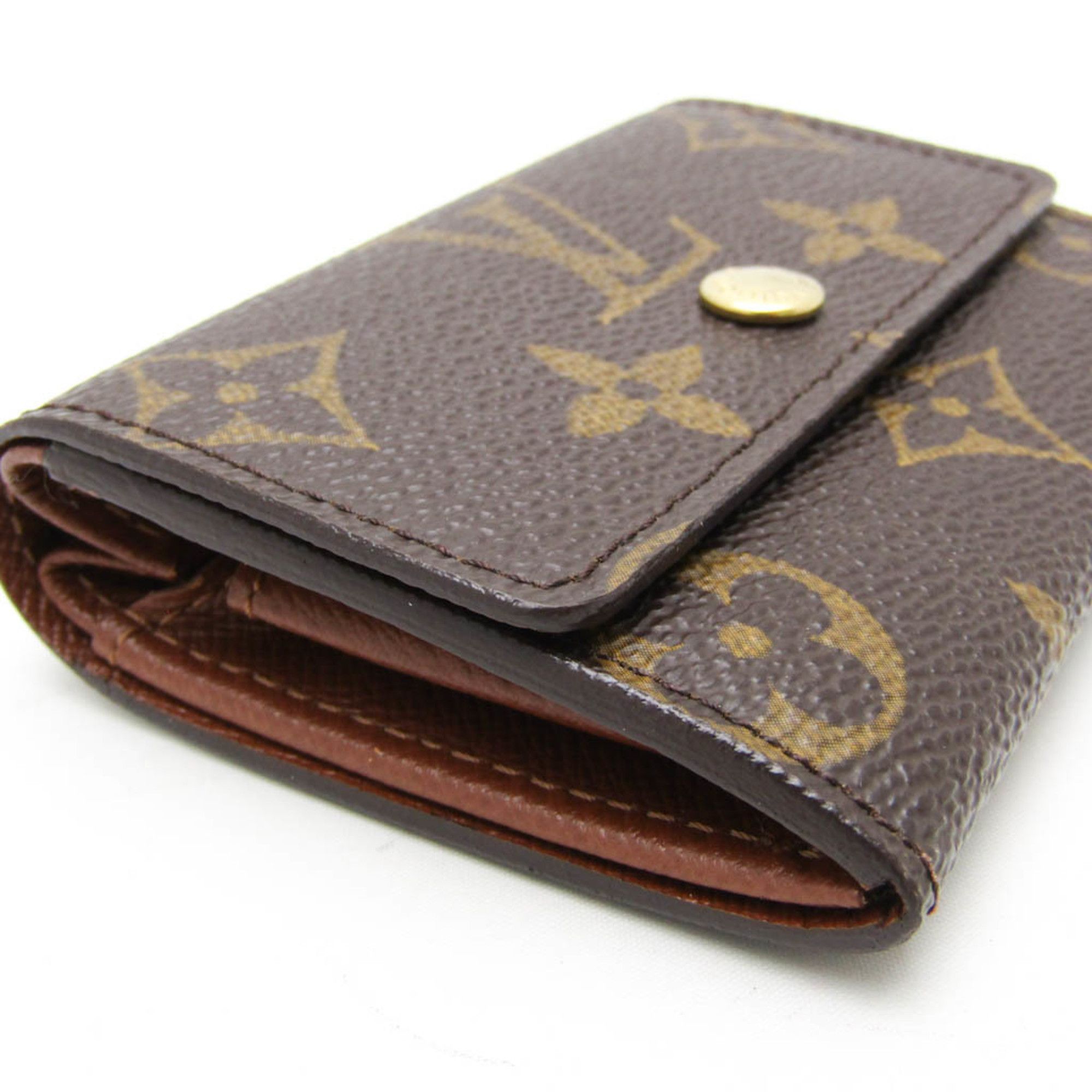 Louis Vuitton Coin Purse Brown Canvas Wallet (Pre-Owned) Size ONE SIZE - 3 Thumbnail