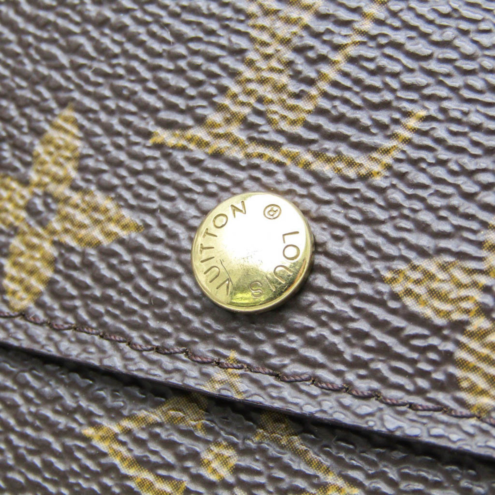 Louis Vuitton Coin Purse Brown Canvas Wallet (Pre-Owned) Size ONE SIZE - 7 Thumbnail